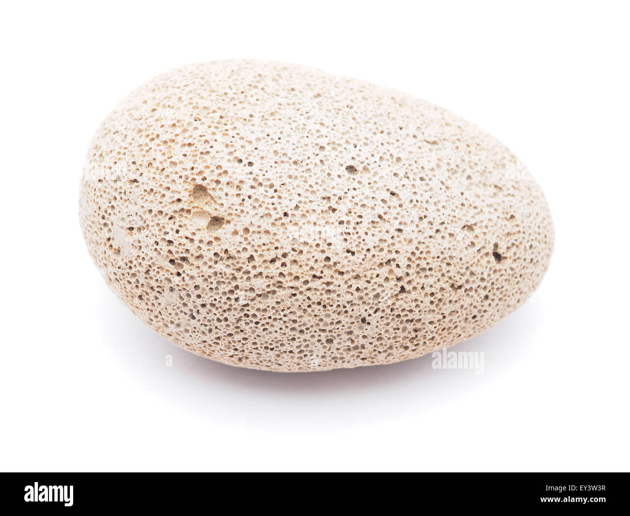 tufa stone on a white background Stock Photo