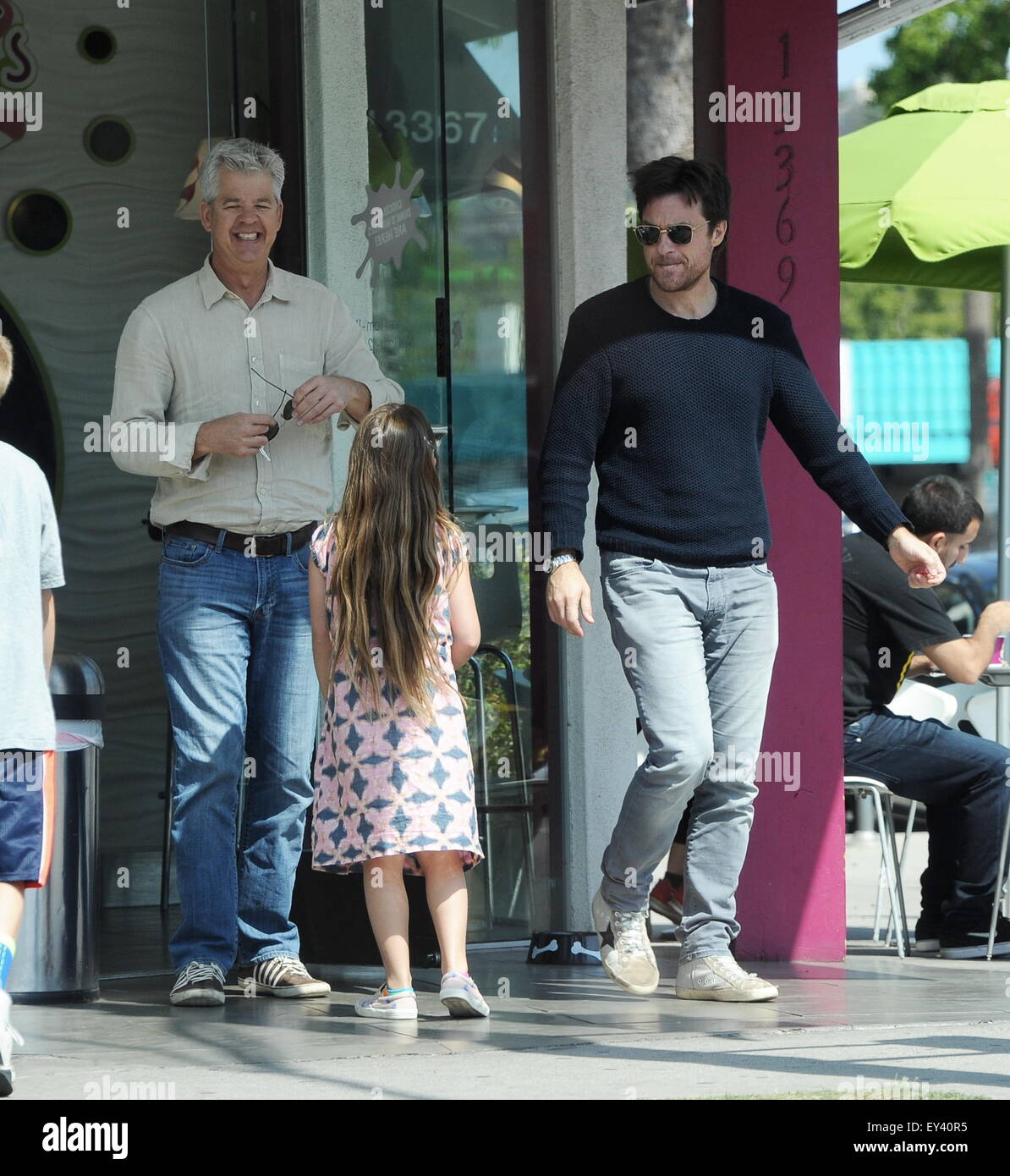 Actor Jason Bateman spending quality time with his dad Kent and