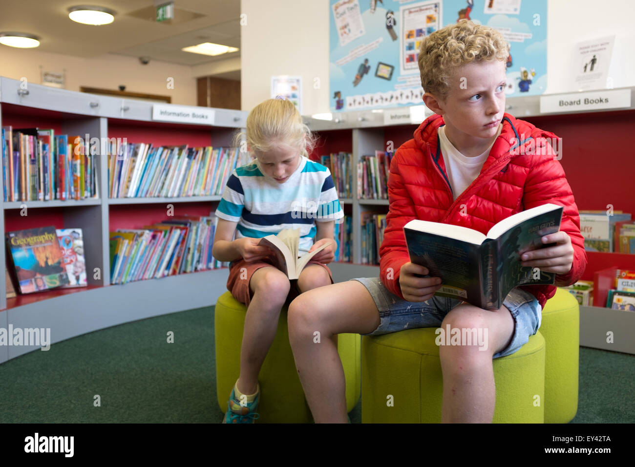 Children Reading In Classroom