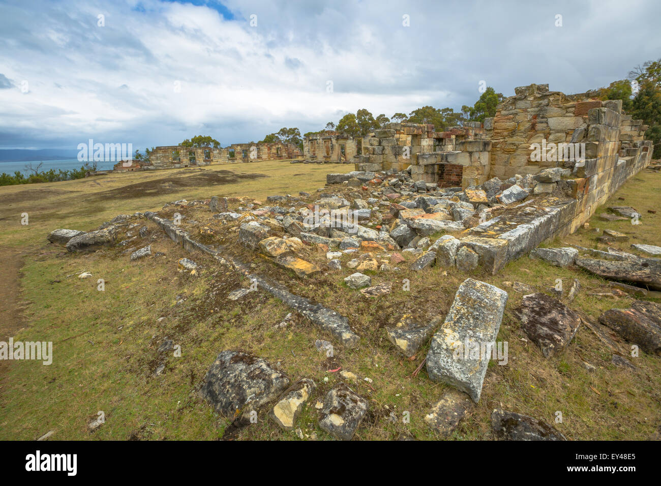 Coal Mines Tasmania Stock Photo Alamy