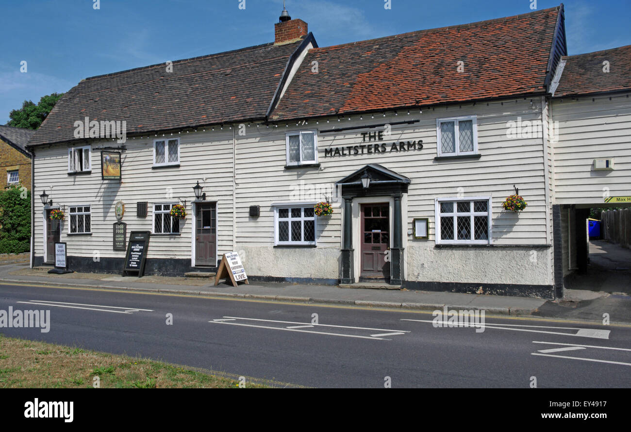 Abridge, The Maltsters Arms Pub, Essex Stock Photo Alamy