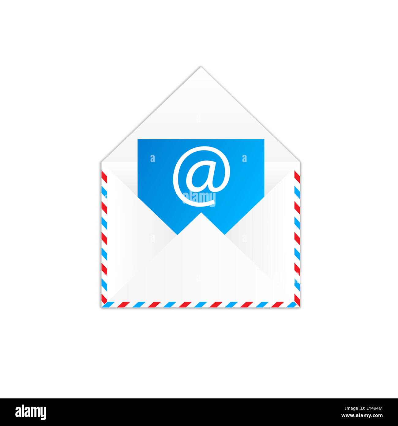 Envelope Mail icon Stock Photo