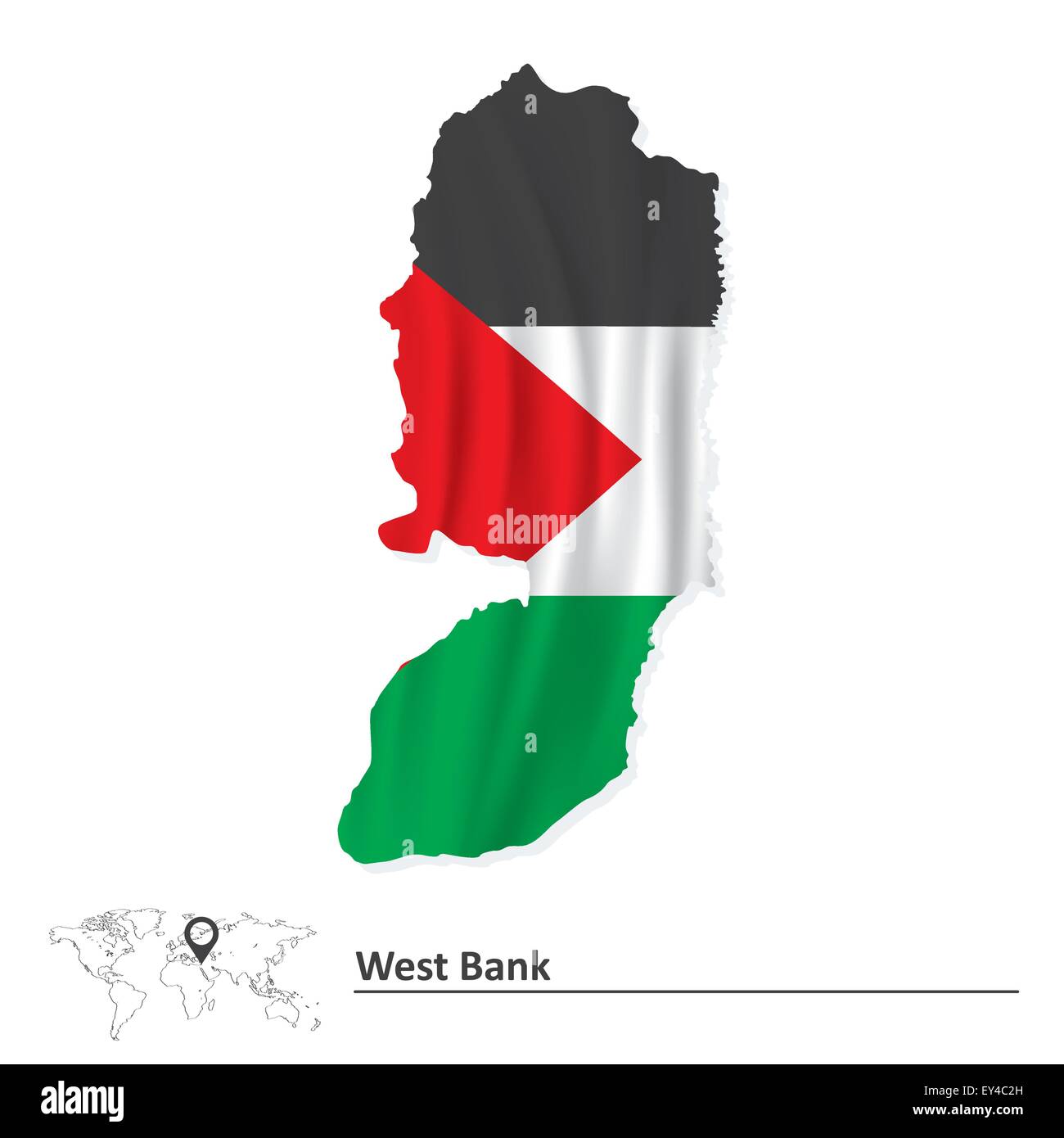 Map of the west bank hires stock photography and images Alamy