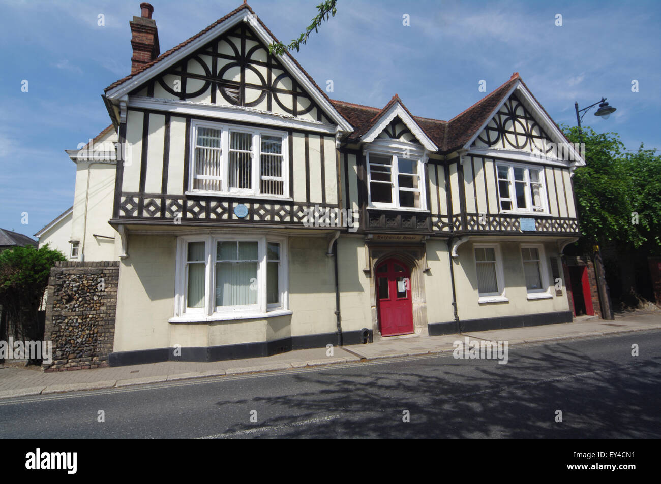 Sudbury, Timber Framed House, Suffolk, East Anglia Stock Photo Alamy