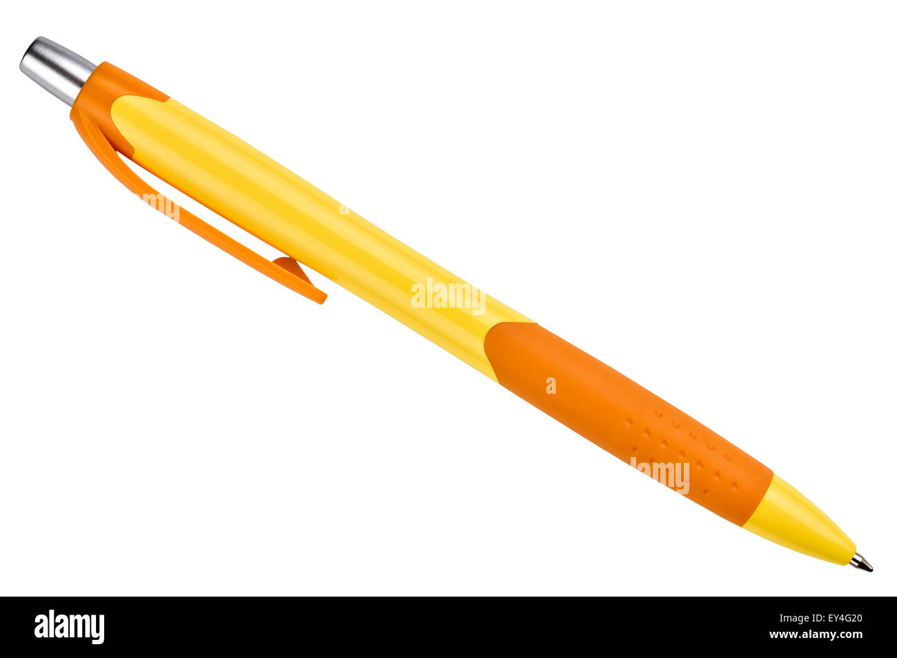 the ballpoint pen isolated on white background Stock Photo - Alamy