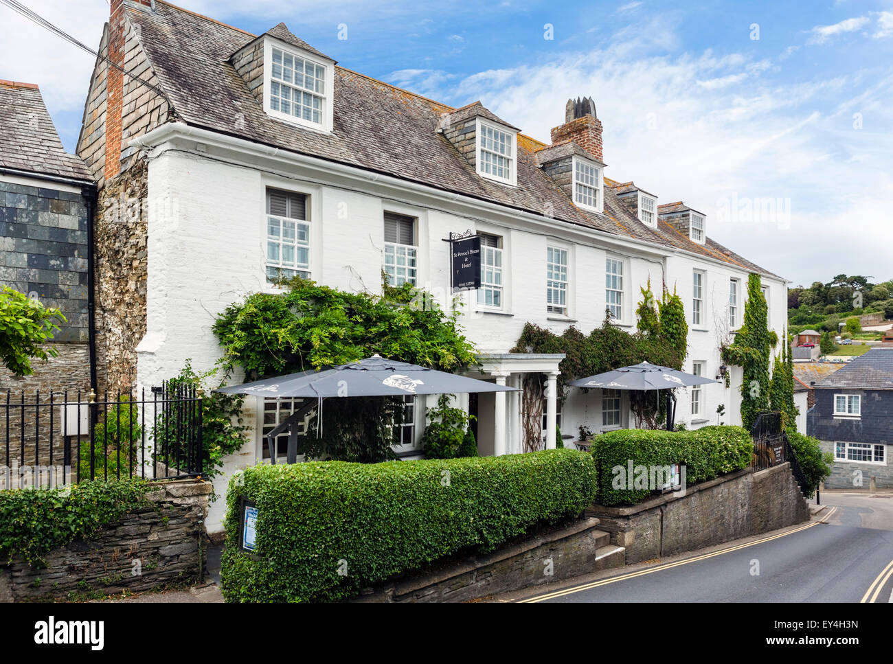 Rick Stein's St Petroc's Bistro and Hotel, Padstow, Cornwall, England, UK Stock Photo