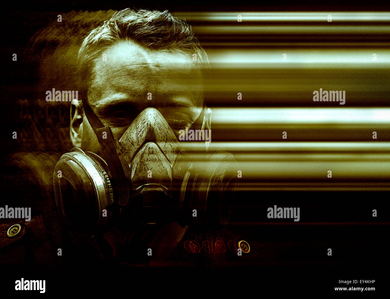 Man wearing face mask Stock Photo - Alamy