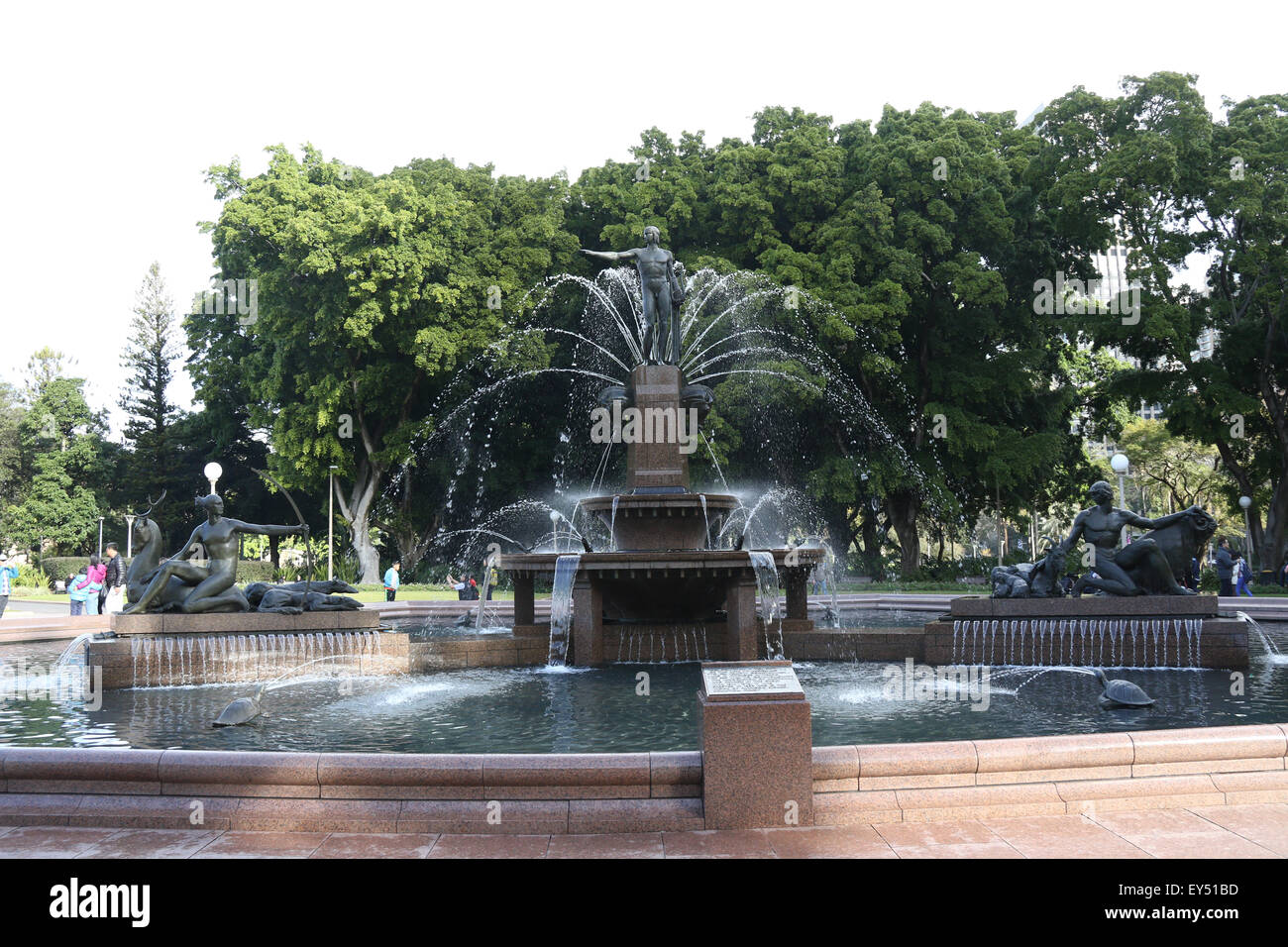 Archibald Fountain in Hyde Park, Sydney, Australia Stock Photo Alamy