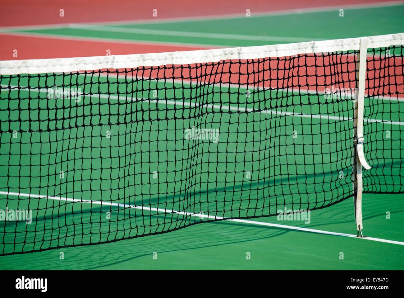 Photo of the tennis court net Stock Photo Alamy