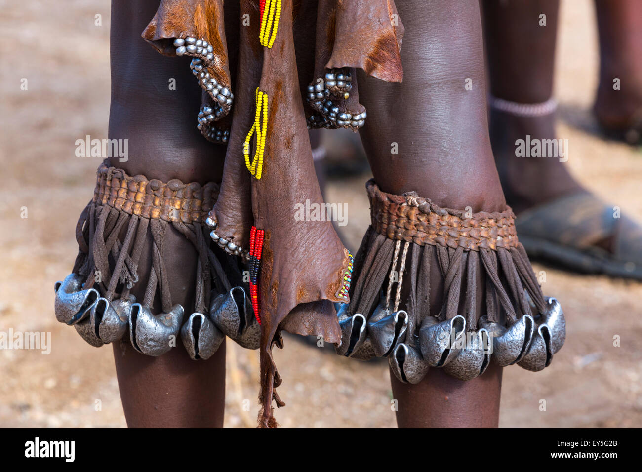 Ornaments Hamer - Omo valley Ethiopia Stock Photo - Alamy