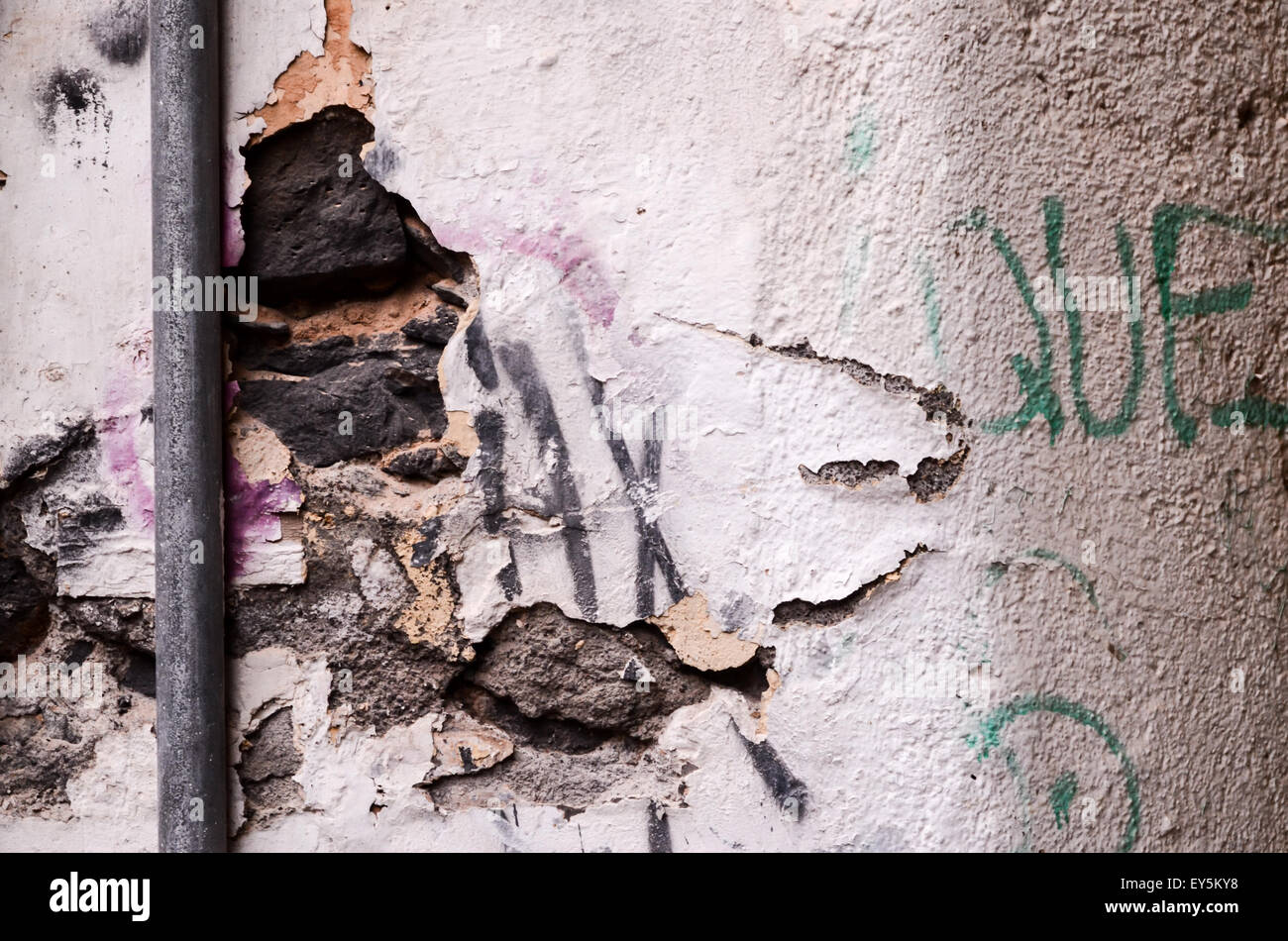 Peeling White Wall Background Texture Stock Photo - Alamy