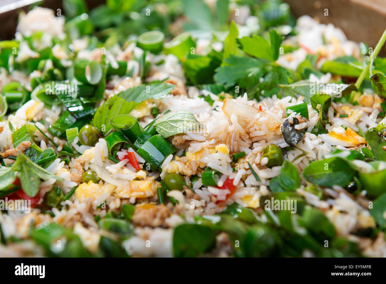 Spring Garden Rice White rice with garden vegetables hi-res stock photography and images ...
