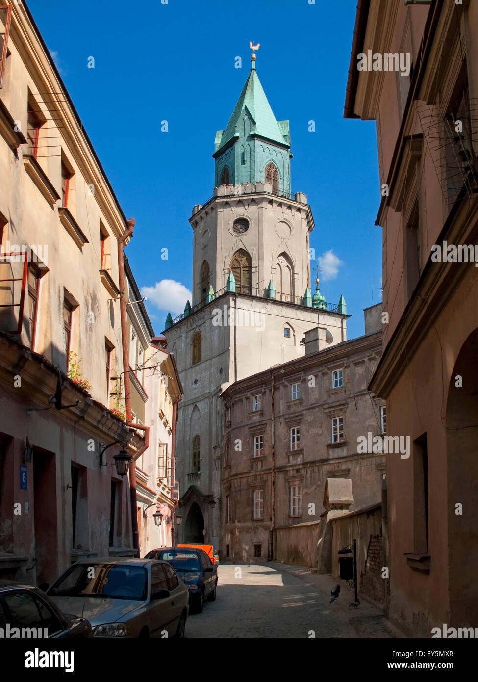 Trinitarian Tower, Lublin, Poland Stock Photo