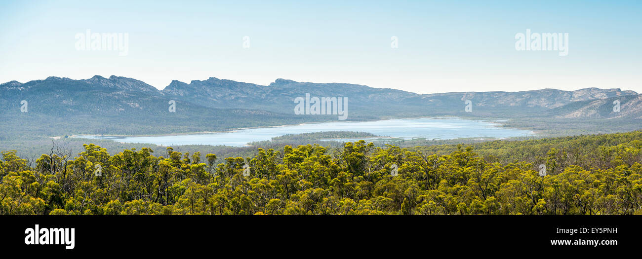 Lake Wartook reservoir in the Grampians National Park, Victoria ...