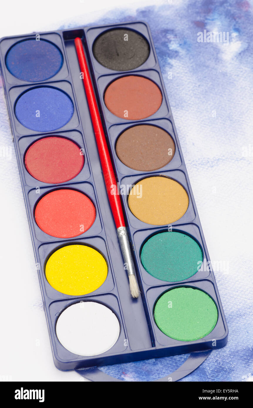 Paint palette box hi-res stock photography and images - Alamy