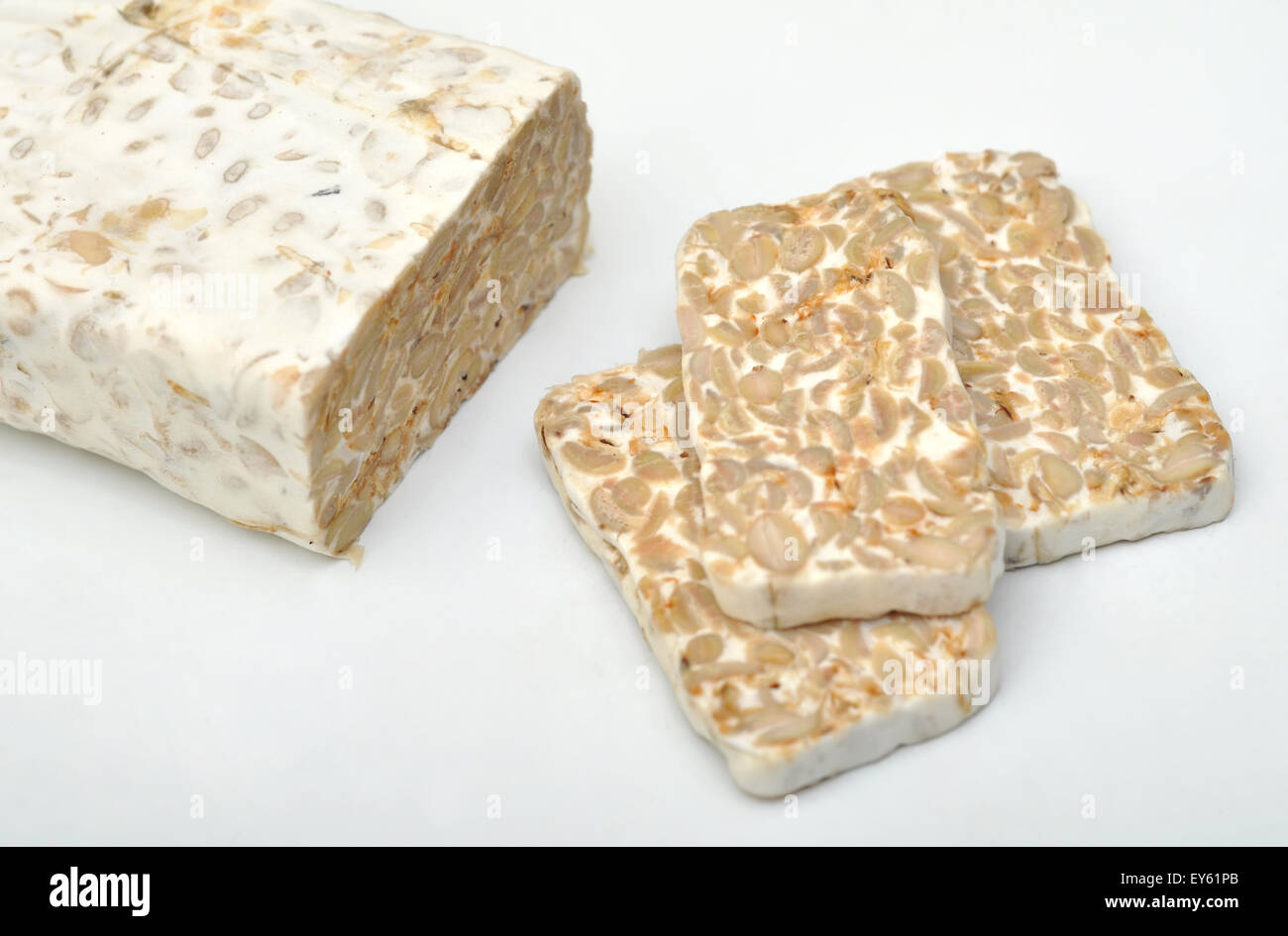 Tempe/tempeh is a traditional soy product originally from Indonesia. It