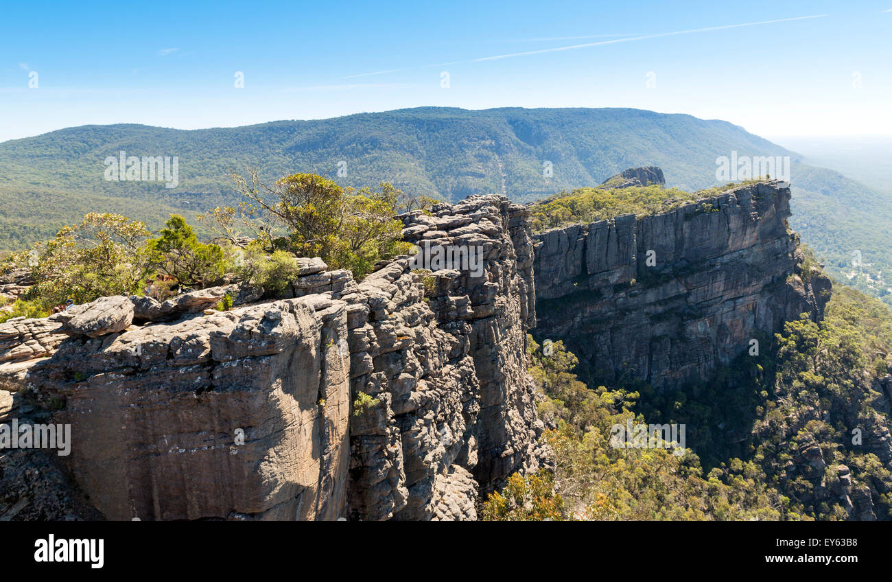 View from the Pinnacle of Halls Gap in the Grampians National Park