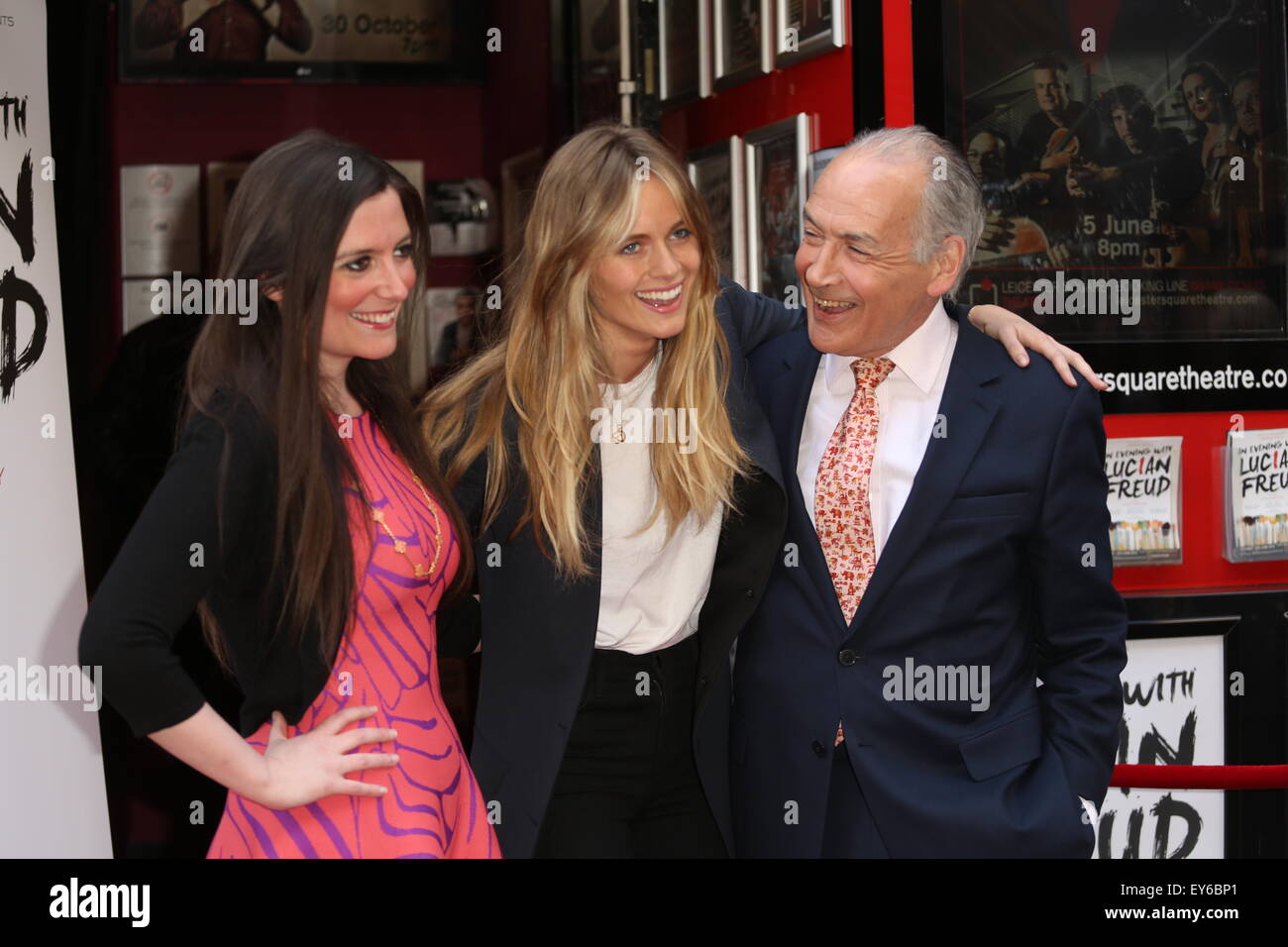 An Evening with Lucian Freud - press night Featuring: Cressida Bonas ...