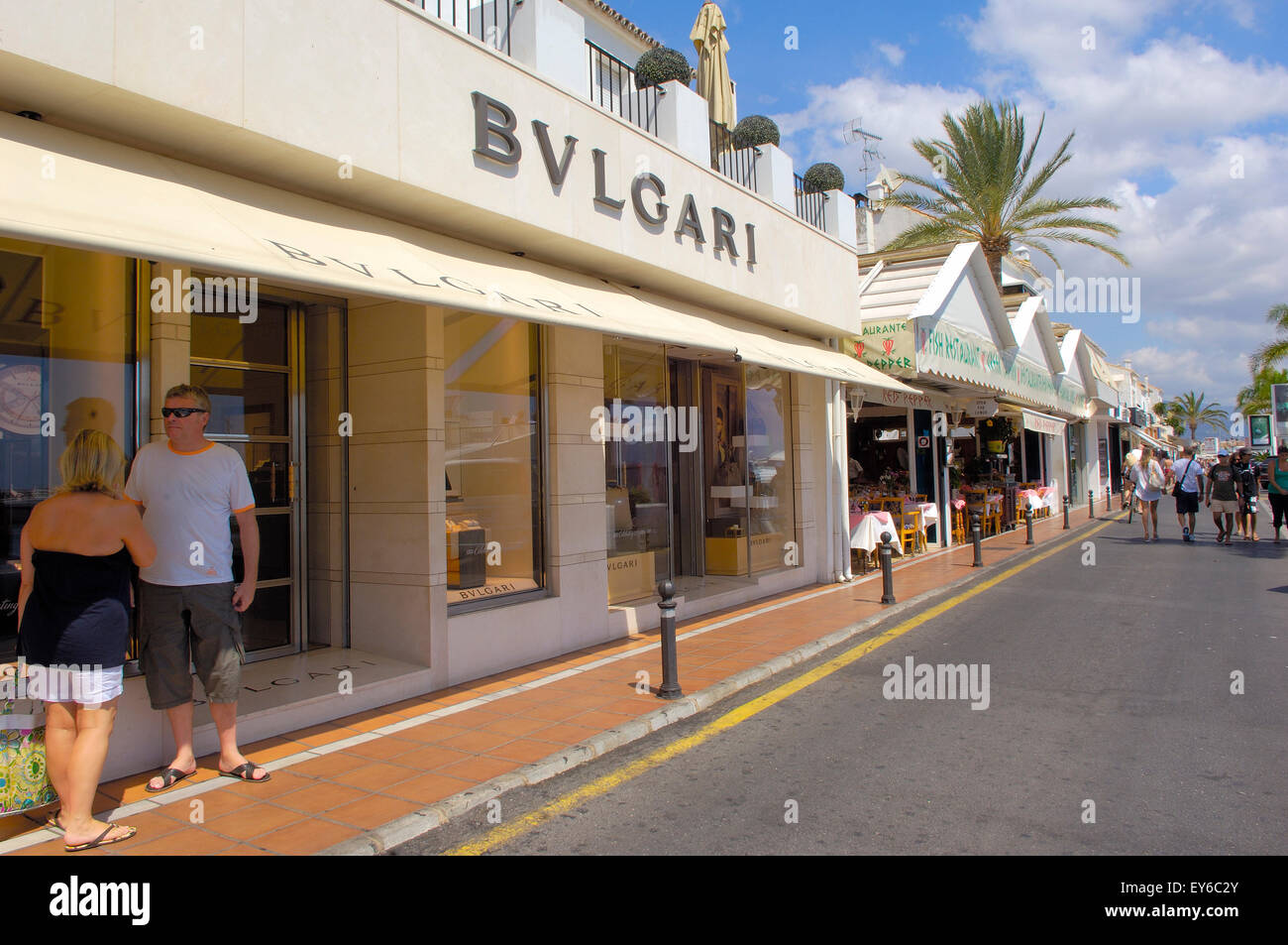 Puerto Banus, Spain - August 15, 2015: Louis Vuitton Shop In Puerto Banus,  A Marina Near Marbella, Andalusia, Spain Stock Photo, Picture And Royalty  Free Image. Image 46586480.