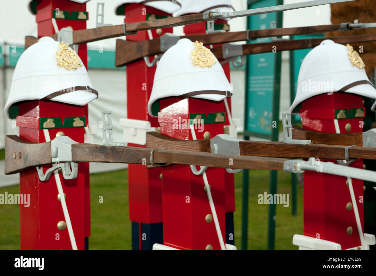 Rorke's Drift display based on the true story of Smith buried in Preston Cemetary. 'The