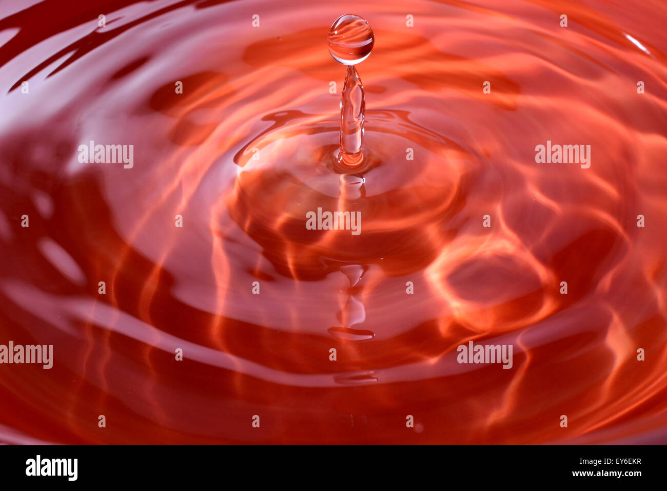 Beautiful water droplet Stock Photo Alamy