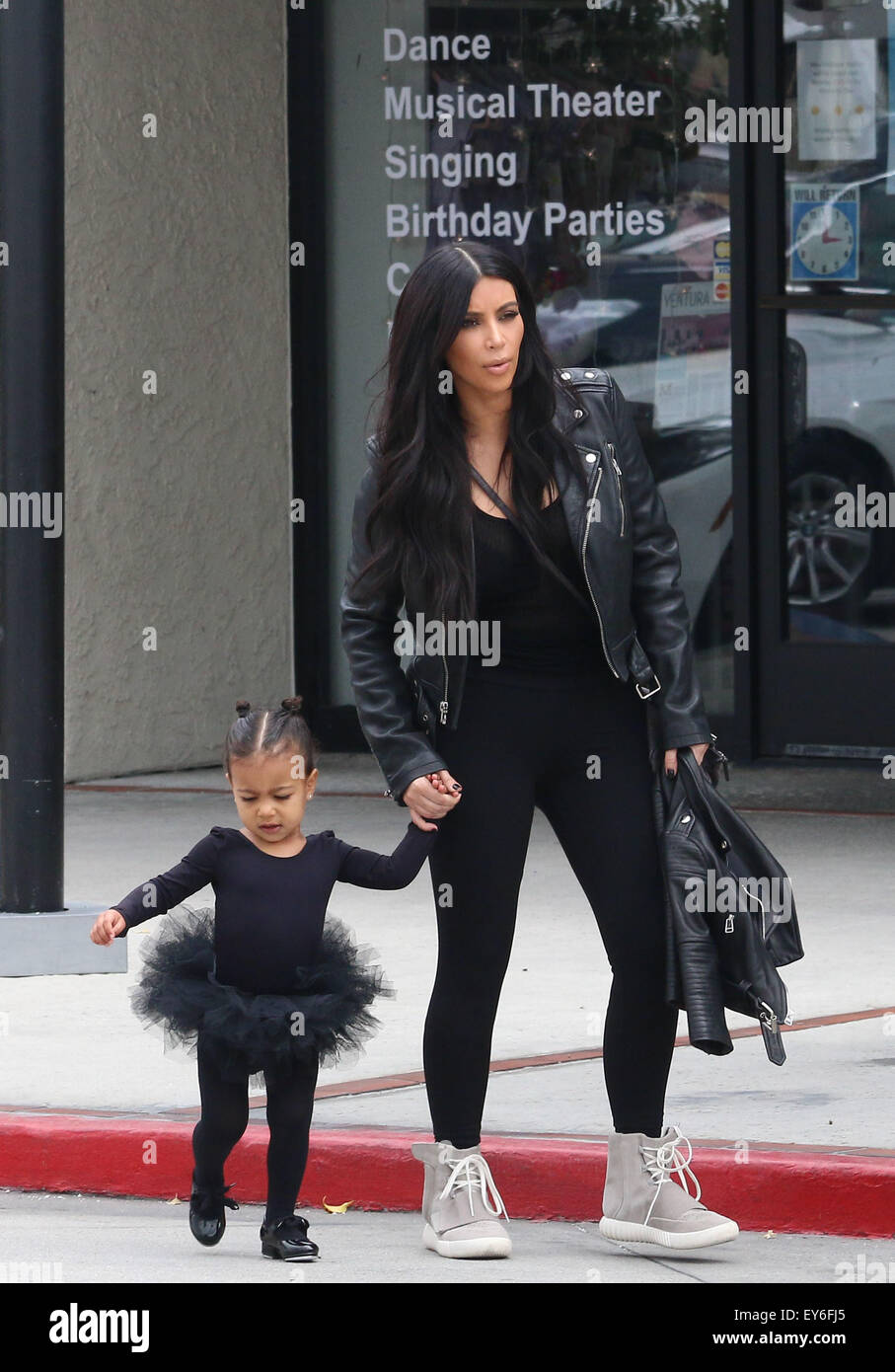 Kim kardashian sporting husbands adidas hi-res stock photography and images  - Alamy