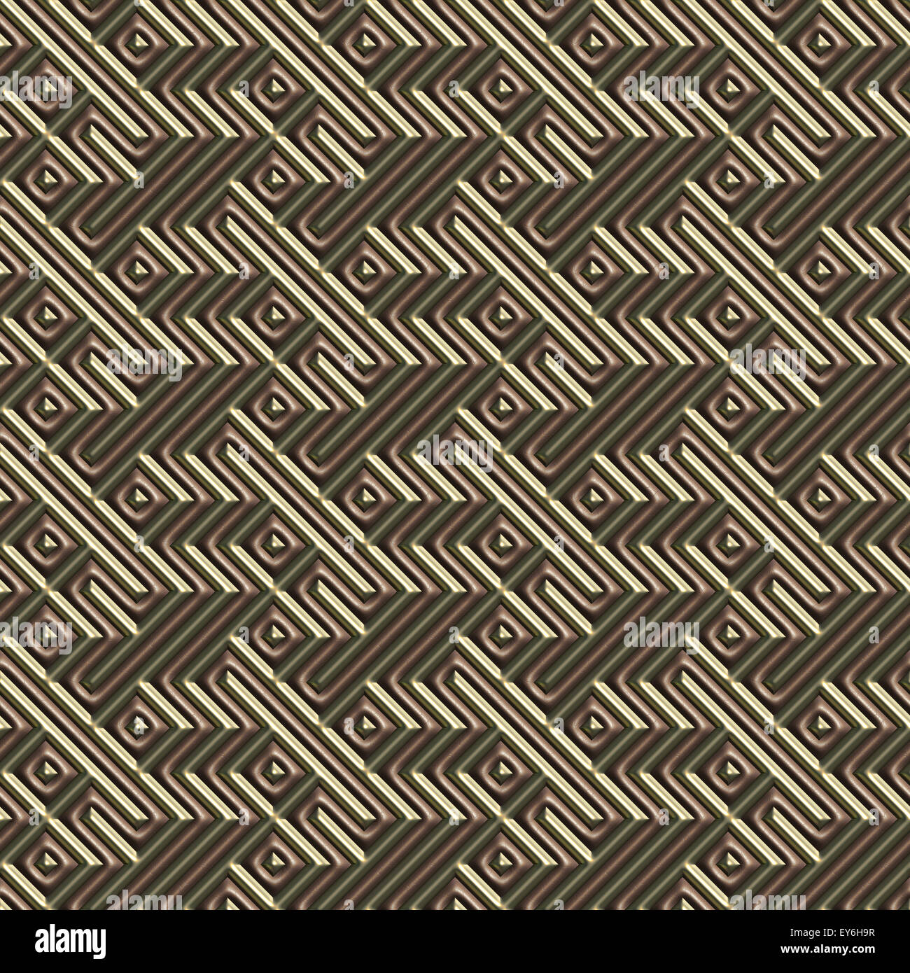 Gold seamless tileable decorative background pattern Stock Photo - Alamy