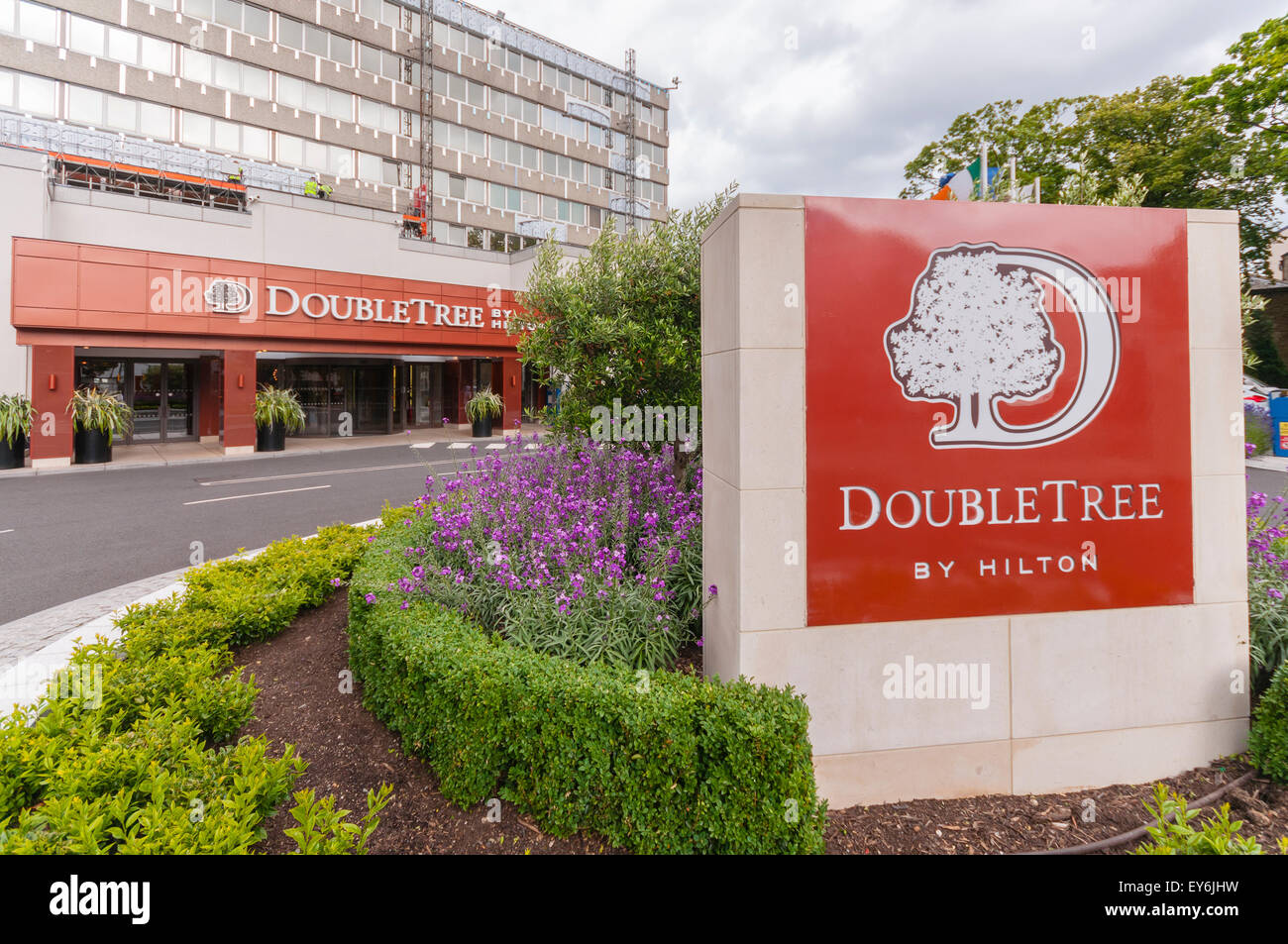 Hilton Doubletree, Burlington Road/Suffolk Road, Dublin Stock Photo