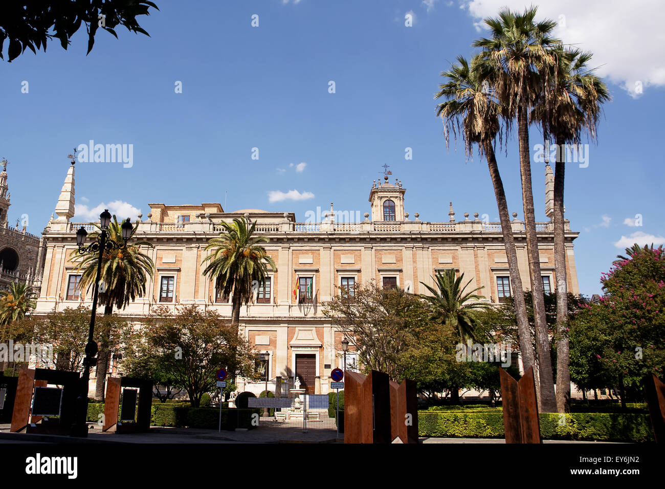 General archive of the Indies in Seville (Spain) Stock Photo