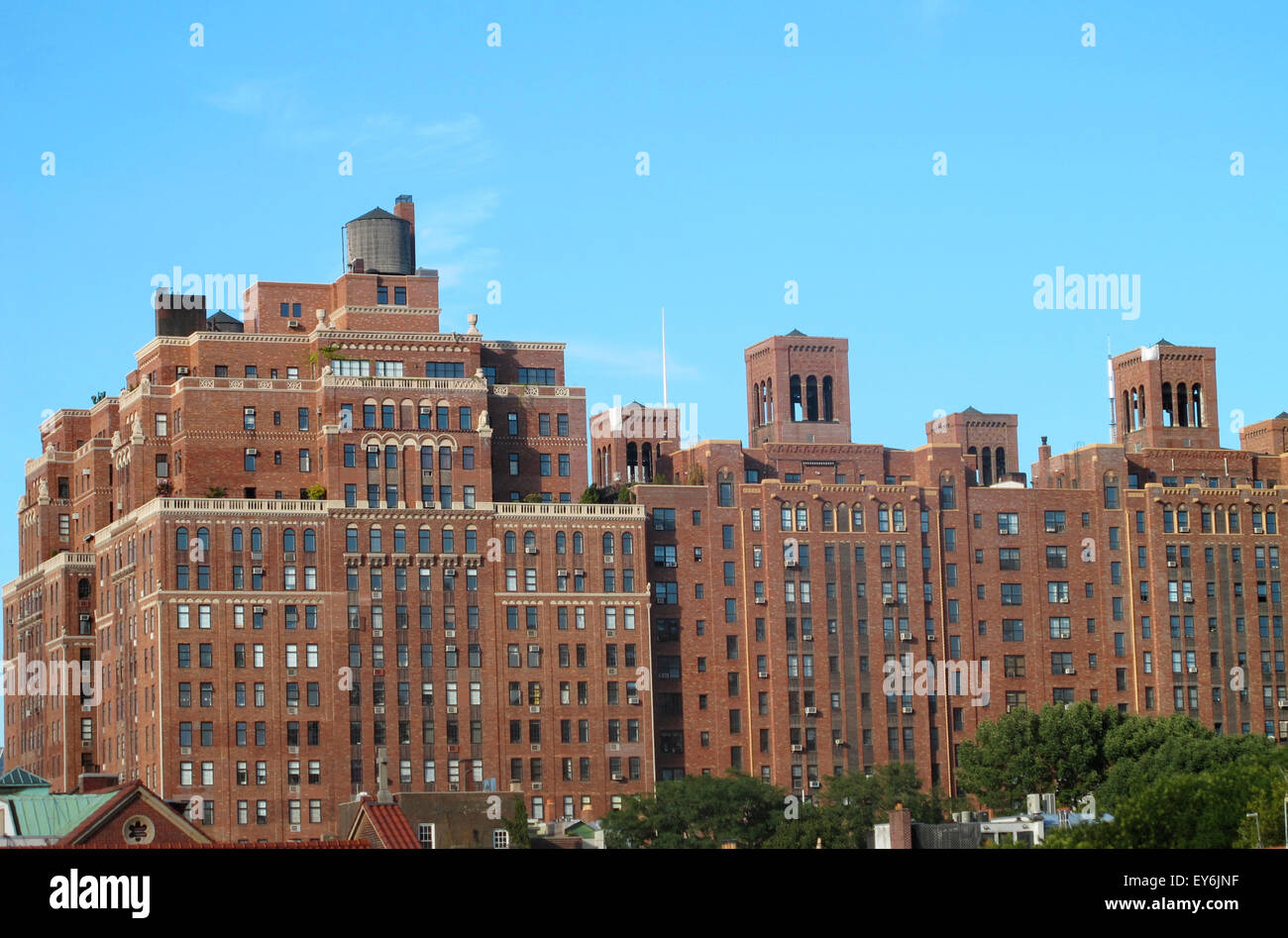 London Terrace Gardens, one of the largest apartment complex in