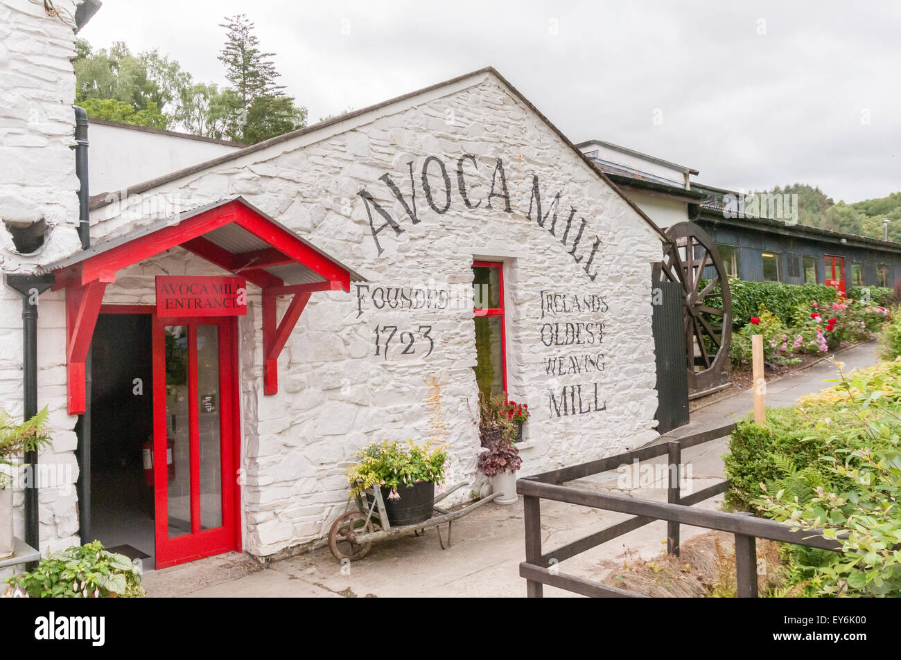 Avoca Mill home of Avoca Handweavers, Ireland Stock Photo Alamy