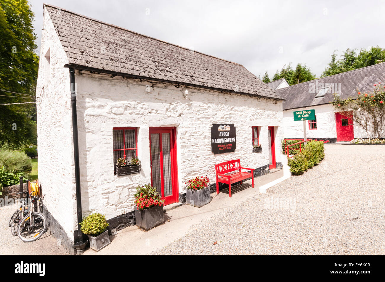 Avoca Mill home of Avoca Handweavers, Ireland Stock Photo Alamy