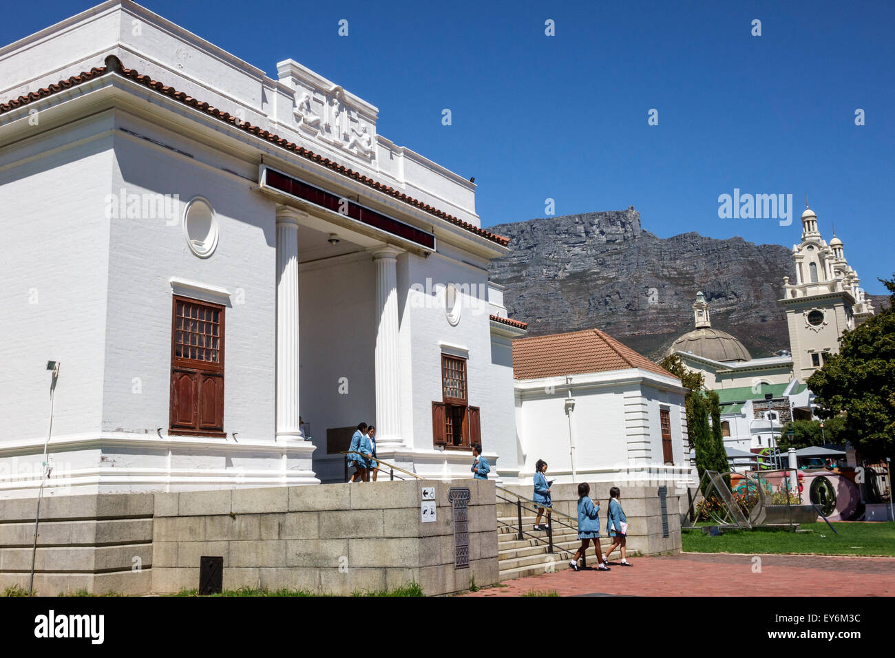 Cape Town South Africa,City Centre,center,Government Avenue,The Company's Garden,public park,Table Mountain National Park,National Gallery,Cape Town H Stock Photo