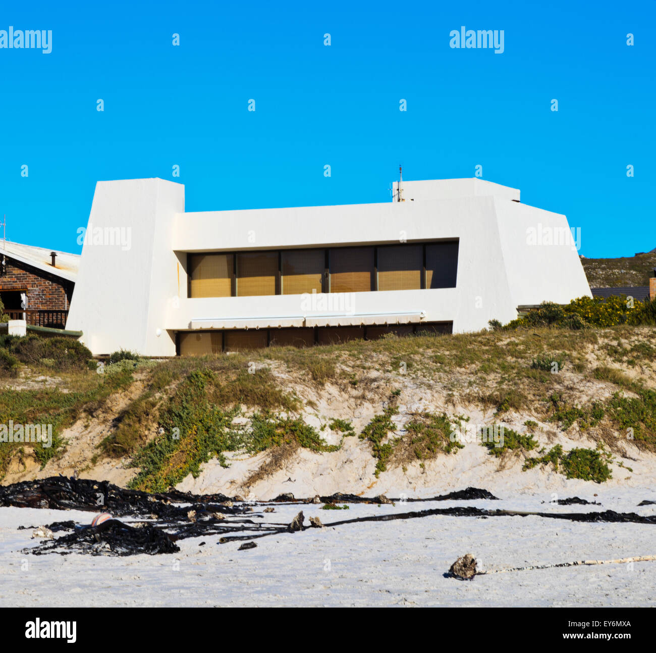 Modern Beach Front House Near Kommetjie South Africa Stock Photo Alamy