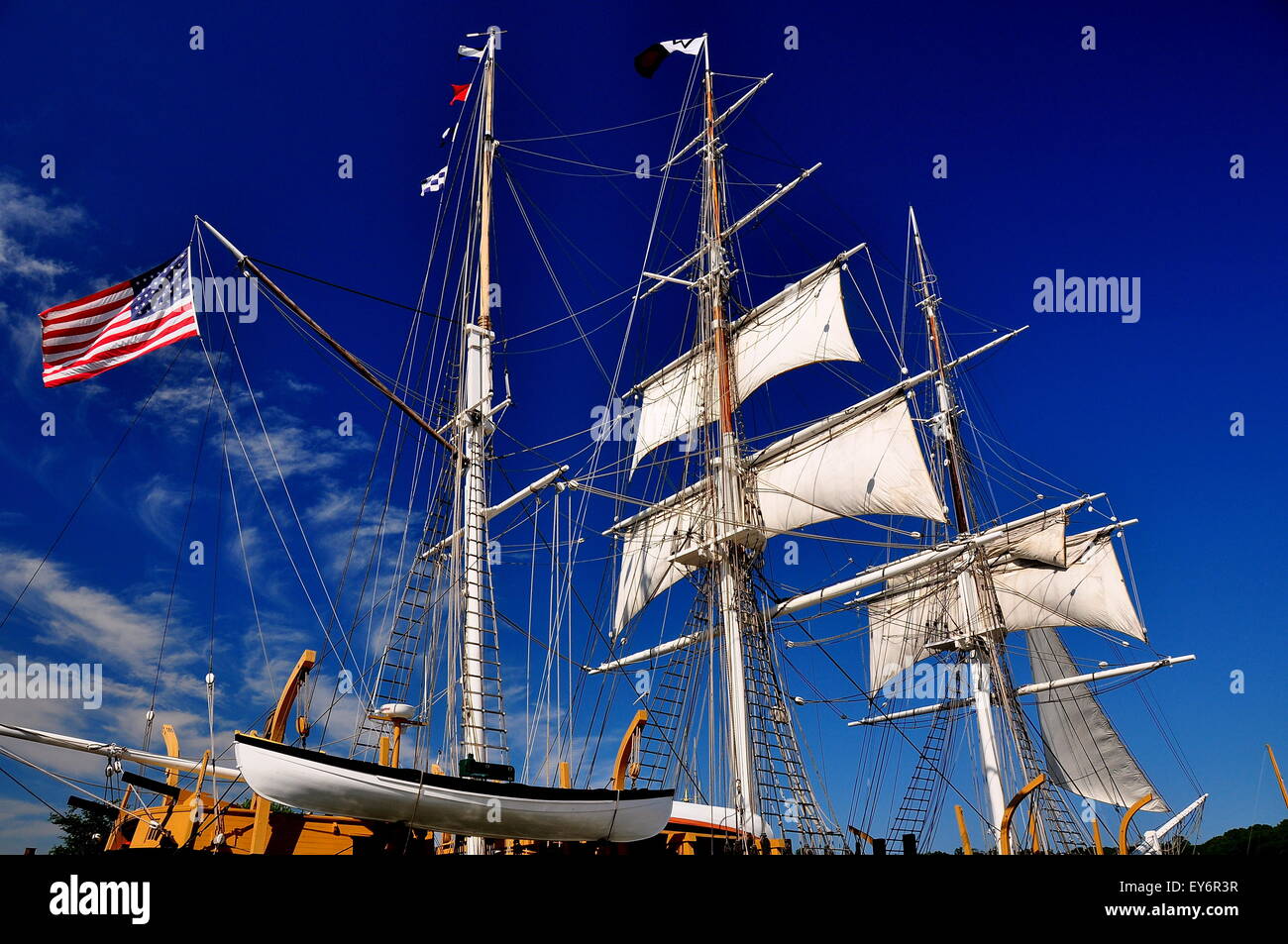 Morgan three masted whaling ship 8/" x 10/" 1927 Photo Charles W