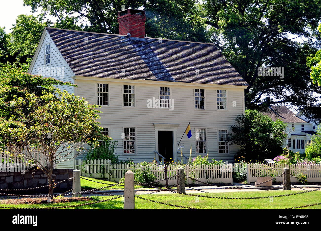 Mystic, Connecticut The handsome 1768 BuckinghamHall colonialera