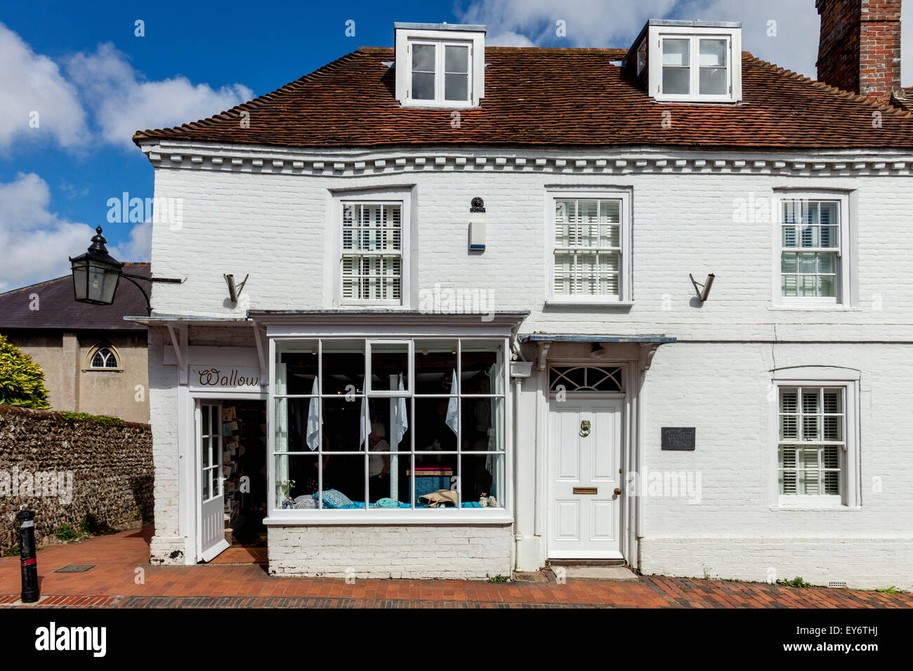 Wallow Homeware Shop, Alfriston, Sussex, UK Stock Photo
