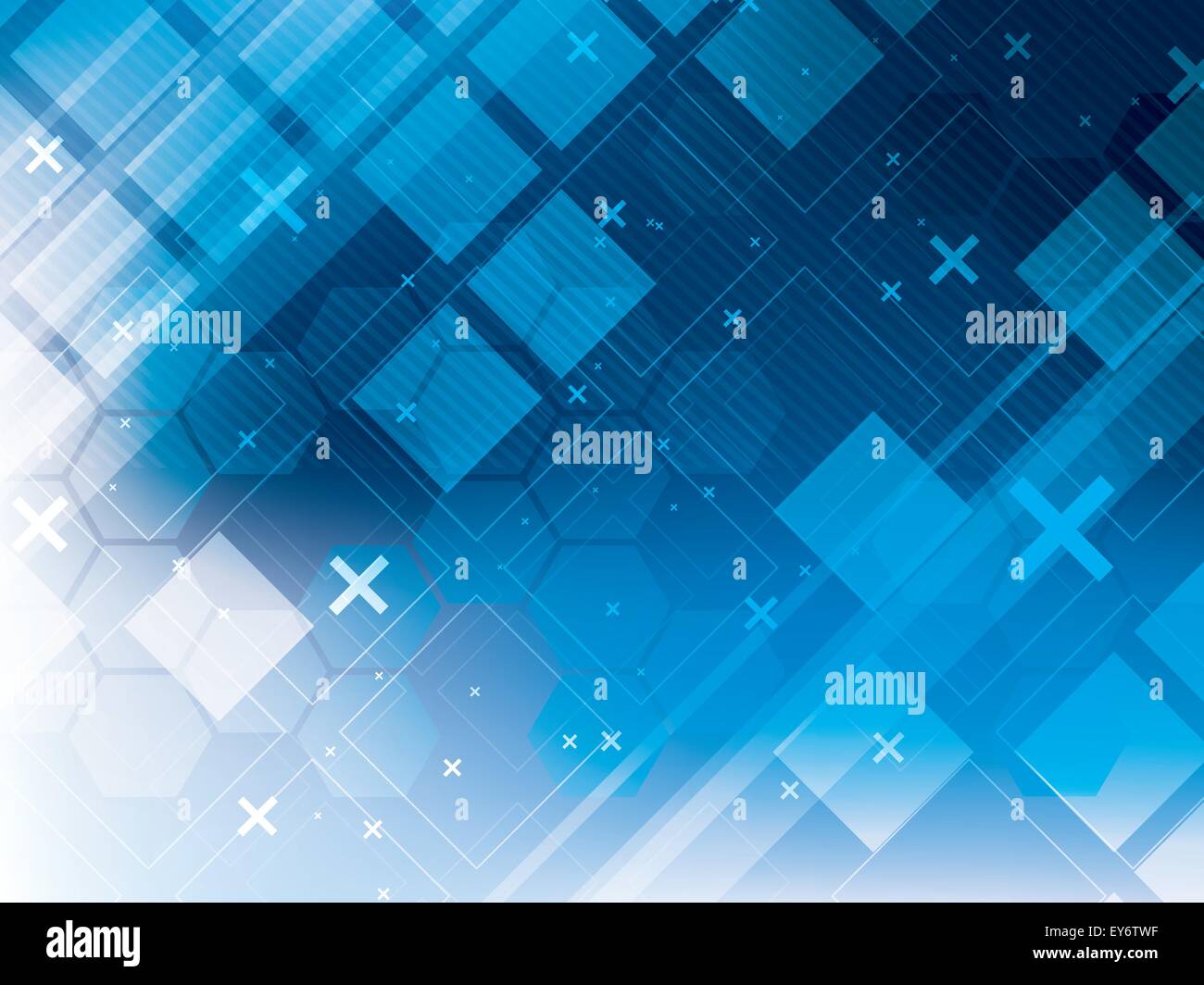 abstract technology background with hexagons Stock Vector Image & Art ...