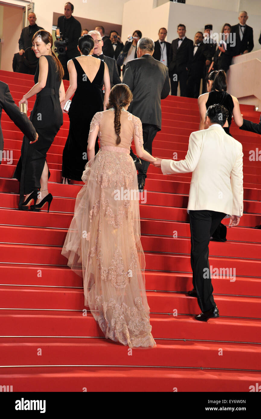 68th Annual Cannes Film Festival - Nie Yinniang - The Assassin premiere  Featuring: SHU Qi Where: Cannes, France When: 21 May 2015 Stock Photo