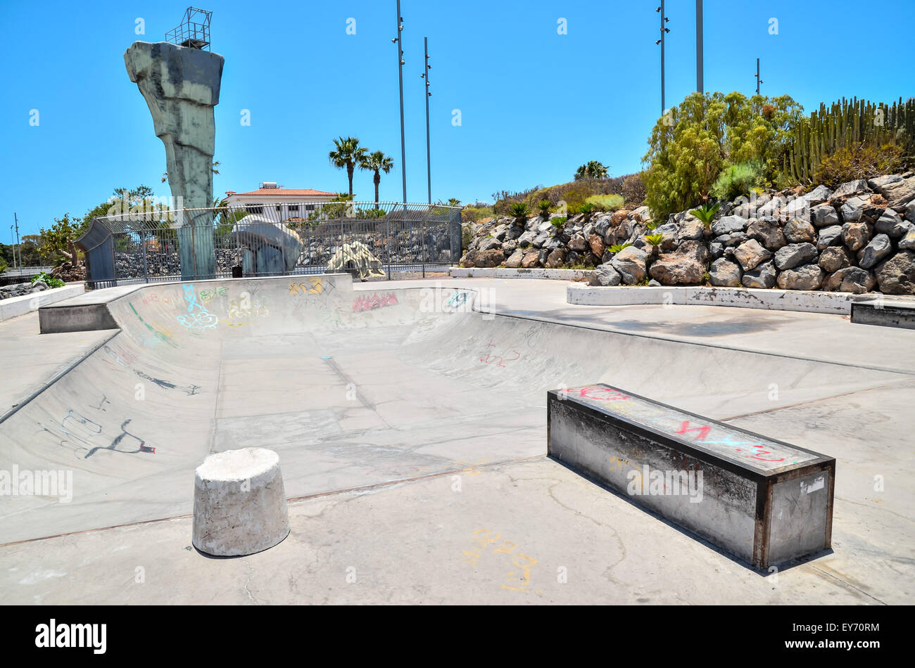 Skate Park Stock Photo