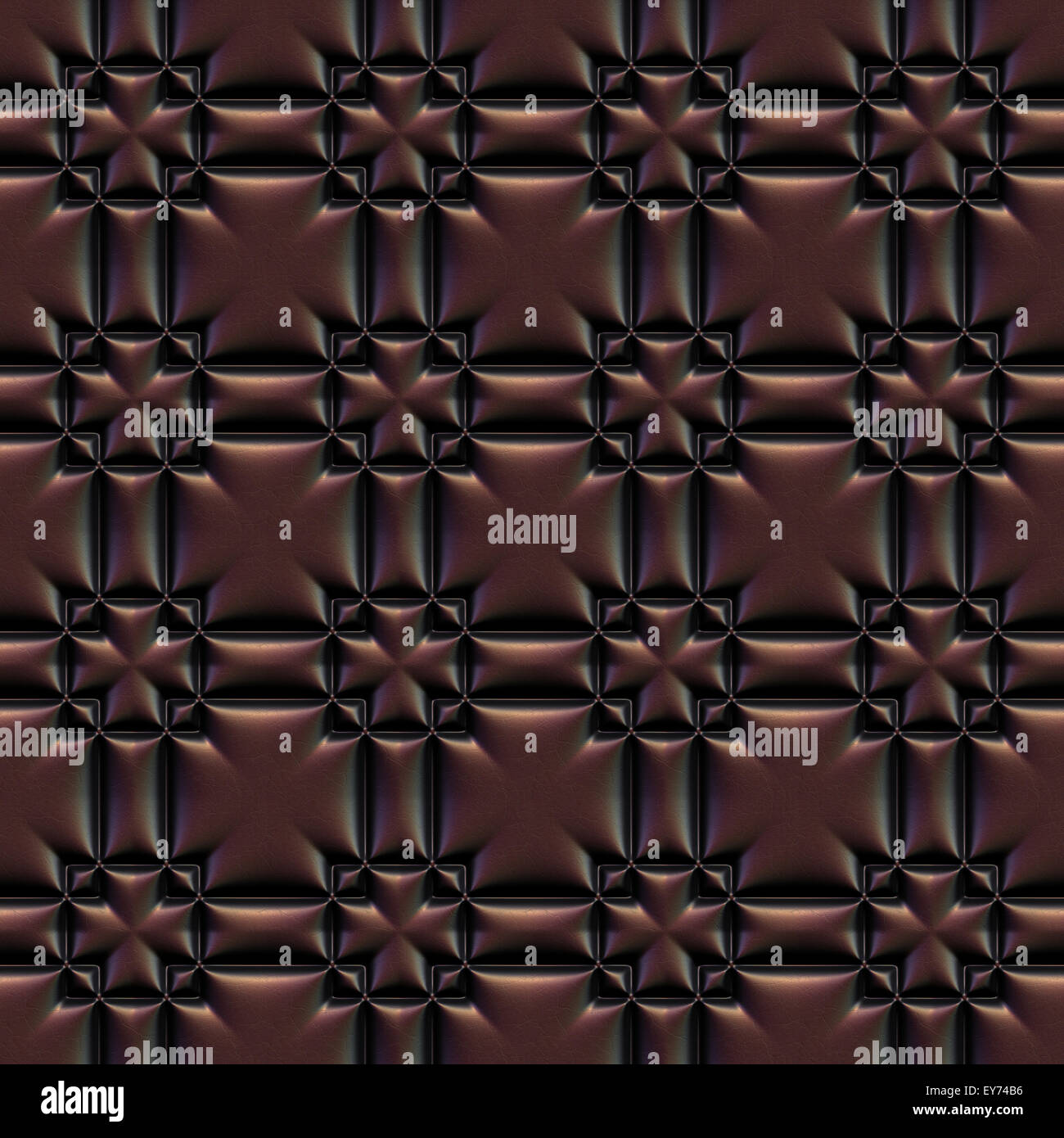 Brown leather seamless tileable decorative background pattern Stock ...