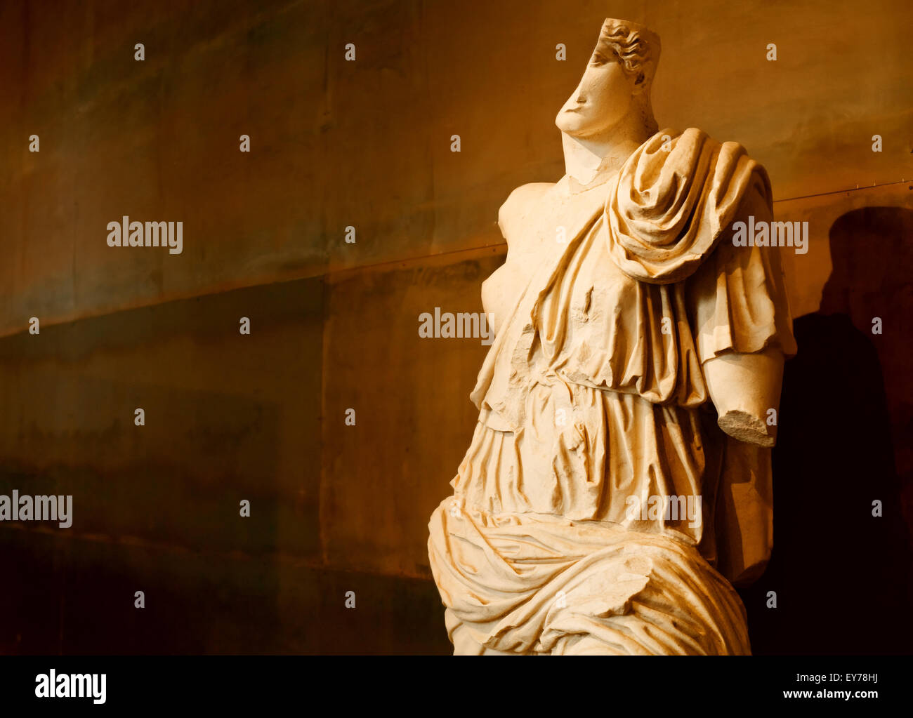 Ancient statue in Colosseum museum (Italy, Rome Stock Photo Alamy