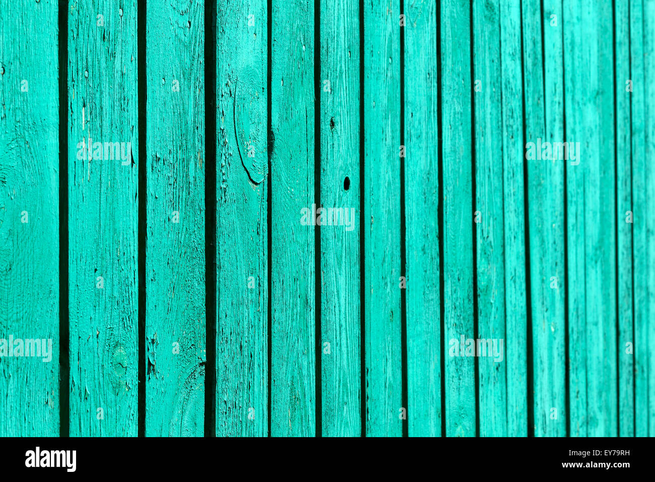 Old green wooden fence background Stock Photo - Alamy