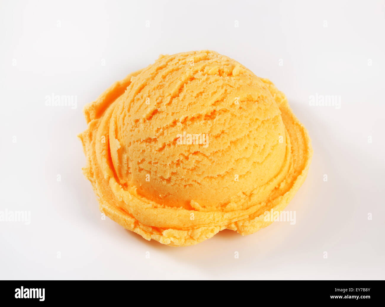 Orange Ice Cream Scoop
