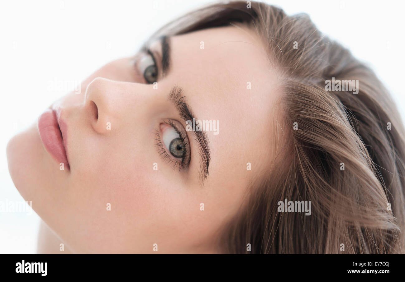 Portrait of attractive young woman Stock Photo
