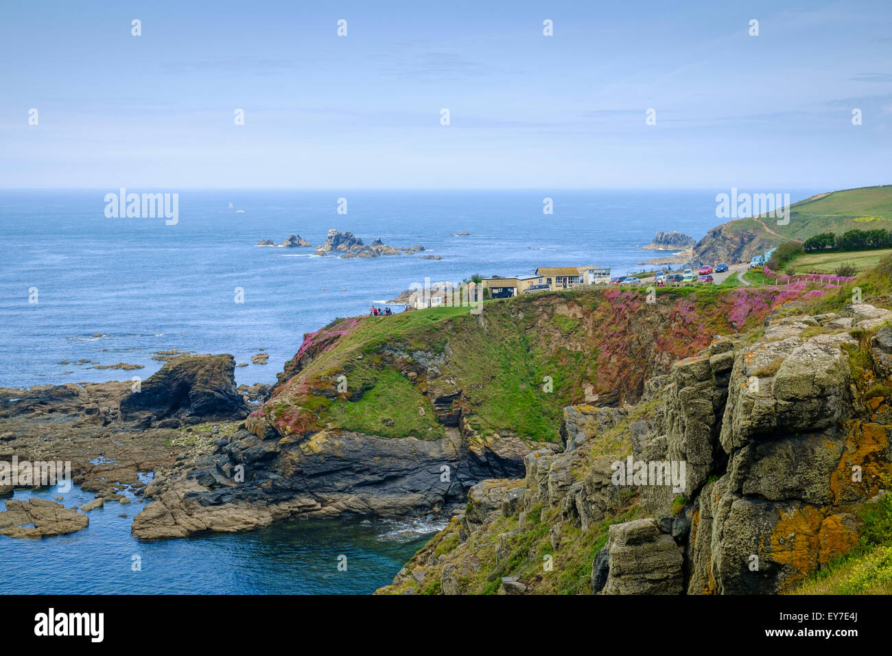 Lizard Point, Cornwall, England, UK -  the most southerly point on mainland Great Britain Stock Photo