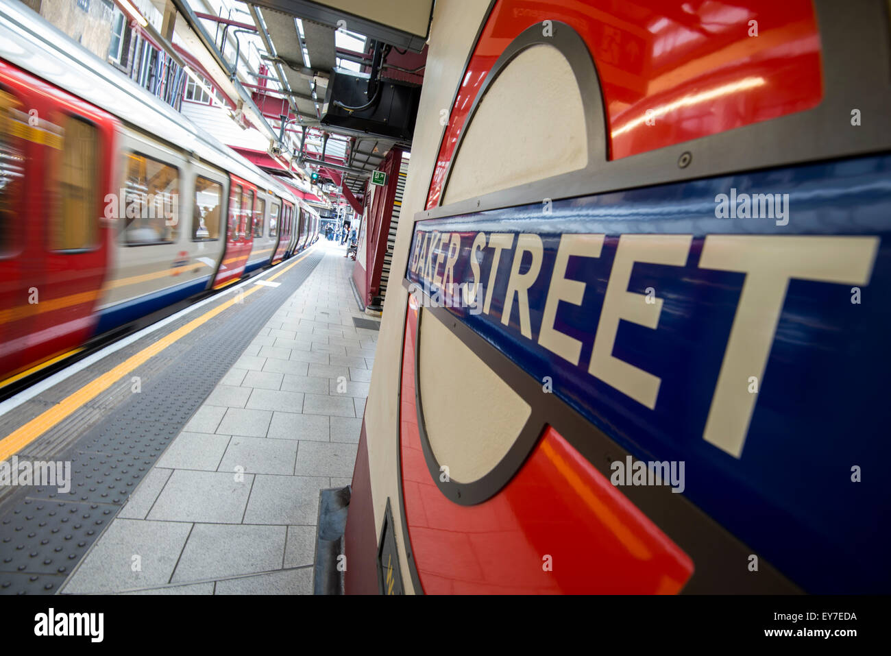 Baker Street Underground Station in London, England UK Stock Photo Alamy