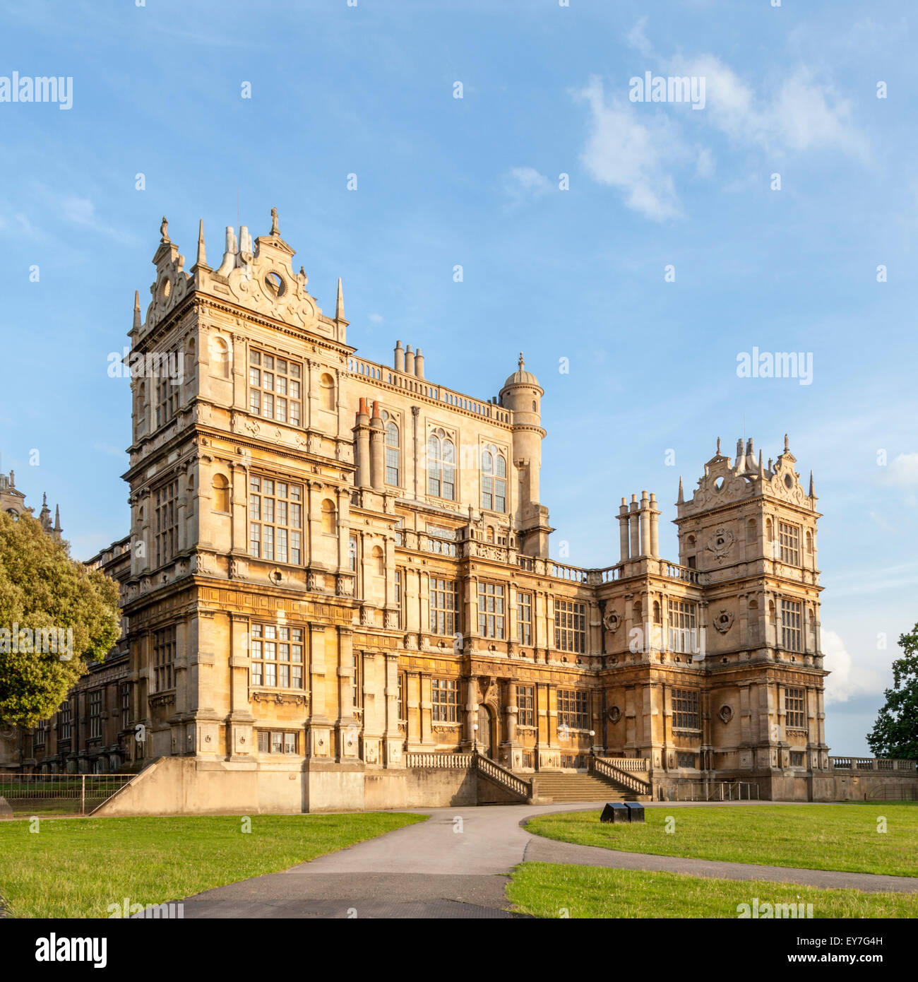 Wollaton Hall, an Elizabethan mansion within Wollaton Park, Nottingham