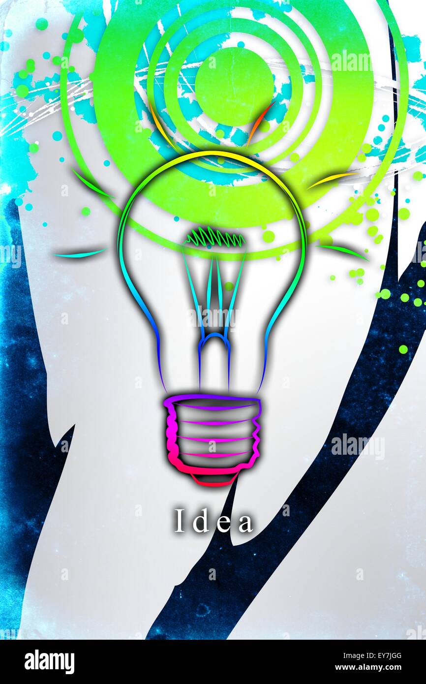 This is a nice design, the idea icon illustation Stock Photo - Alamy