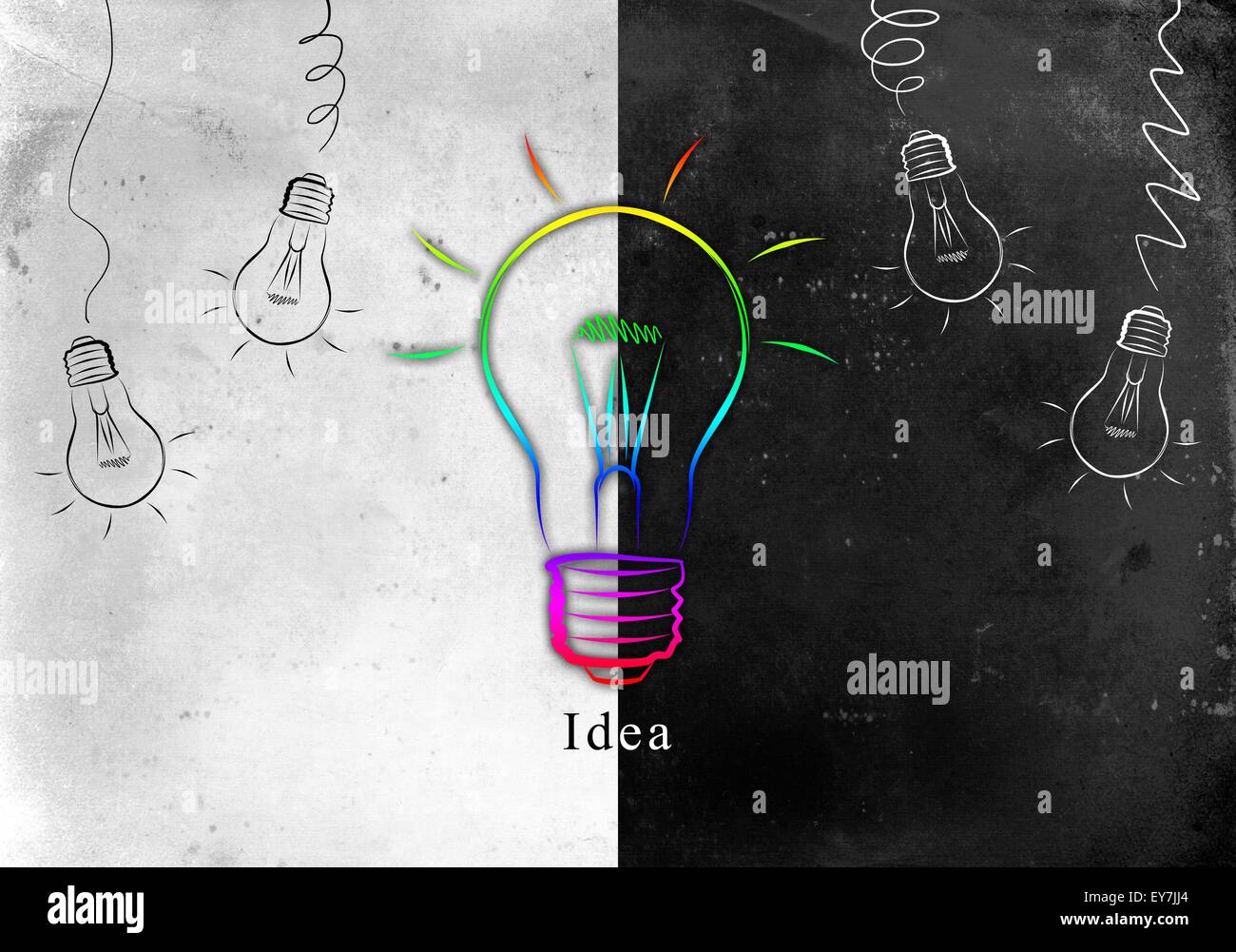 This is a nice design, the idea icon illustation Stock Photo - Alamy